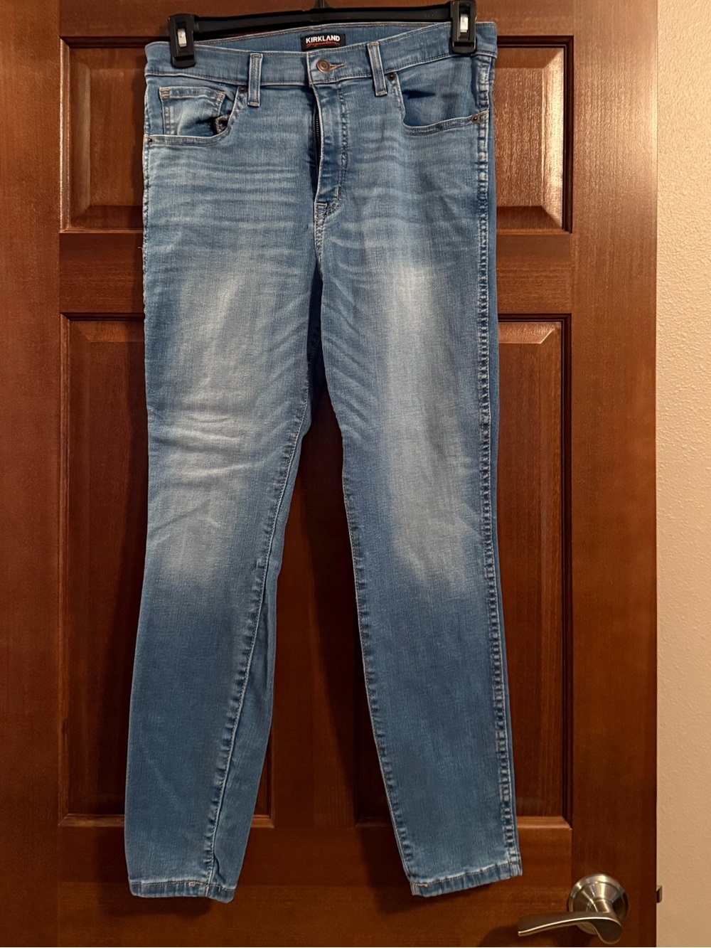 Kirkland Signature High-Rise Women's Light Blue Jeans